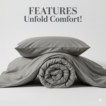 Plain Dyed Duvet Quilt Cover Egyptian cotton with Pillowcase Bedding Set