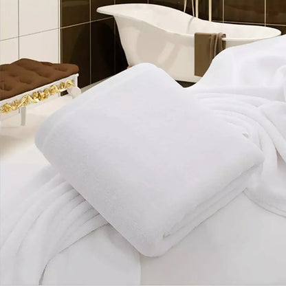 White Extra Large Jumbo Bath Sheets & Towels (600 GSM)