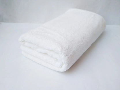 White Extra Large Jumbo Bath Sheets & Towels (600 GSM)